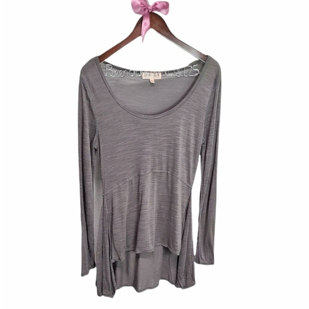 NWOT Philosophy High-Low Boat Neck Blouse Large
